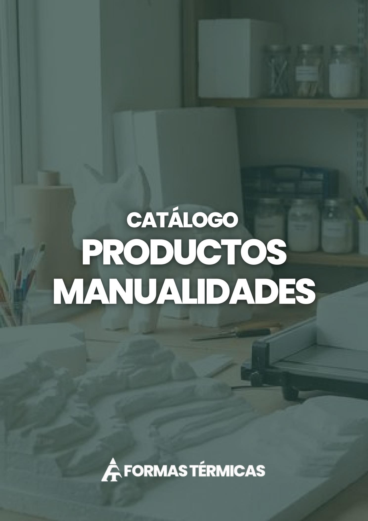 Portada del catálogo Manualidades